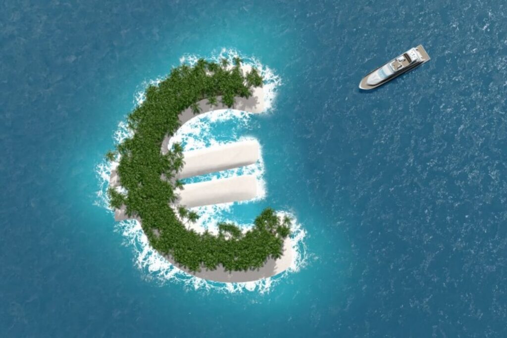 Wyspa w kształcie EURO